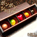 【ふるさと納税】ボンボンショコラ5個入 チョコレート 詰め合わせ ギフト 高級 洋菓子 【11218-0473】