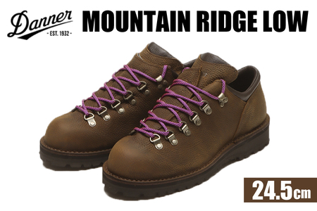 DANNER 紳士靴 マウントリッヂ ロー BROWN ブラウン【24.5cm】 [STUMPTOWN渋谷店 石川県 志賀町 sk17jkf70291-1]