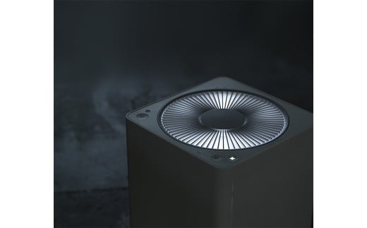 バルミューダ BALMUDA The Pure ダークグレーA01A-GR／JP ｜ BALMUDA バルミューダ ザ・ピュア 空気清浄機 色が選べる 空気清浄 消臭 大風量 コンパクト 家電 おしゃれ リビング レビューキャンペーン 【7営業日以内発送】