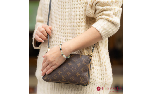 仕事ストレス回避パワーストーンブレスレット(仕事04)･8mm玉 (21.6cm)