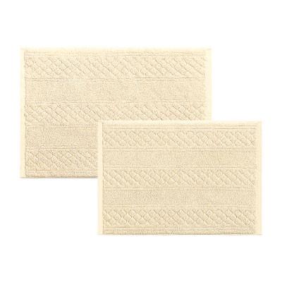 ふるさと納税 小野市 素足快適 コットンリバース バスマット2点セット