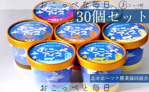 おこっぺアイス30個セット