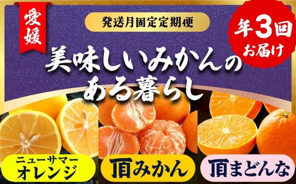 
                  ＜発送月固定定期便＞美味しい柑橘＜みかん・まどんな・ニューサマーオレンジ＞＜G31-44＞全3回【4058606】 YWTAC033
                