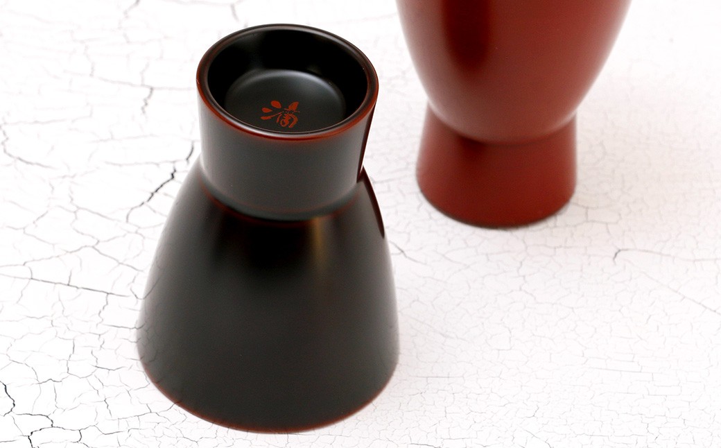 【滴生舎】浄法寺漆器 盃 ゆき 溜