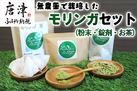 モリンガ (粉末500g・錠剤160粒・茶(1g×30袋)) お茶 スーパーフード モリンガパウダー ノンカフェイン サプリメント 無農薬