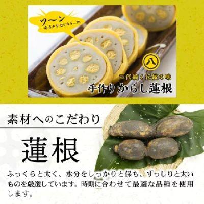 ふるさと納税 甲佐町 【3代続く伝統の味】ピリッとうまか!熊本からし蓮根(3本〜4本) |  | 01