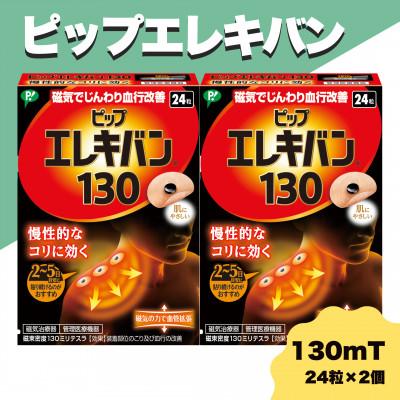 ふるさと納税 天理市 ピップエレキバン　130mT24粒 2個セット