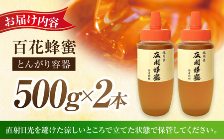 【★先行予約 8月下旬より発送】国産蜂蜜 とんがり容器 1kg / 蜂蜜[AFBL001]