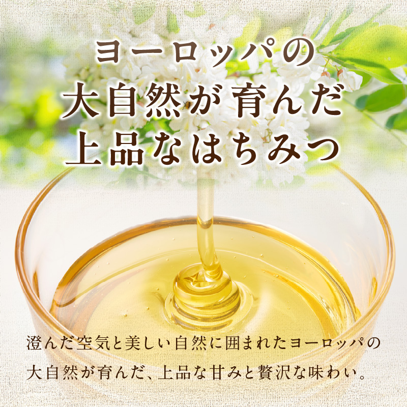 ハンガリー産アカシアはちみつ250g  はちみつ ハチミツ ハニー 蜂蜜 朝食 福岡県 八女市