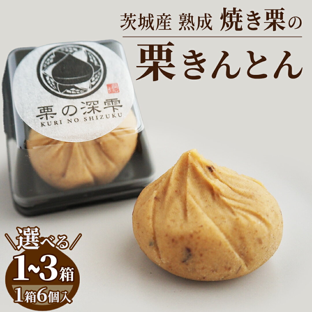 【ふるさと納税】栗の深雫 (くりのしずく) 完熟 栗 くり クリ 栗きんとん 和菓子 おかし お菓子 贈り物 贈答 ギフト 秋 冬