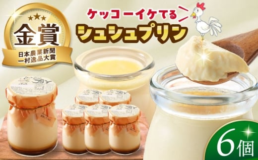 ケッコーイケてるシュシュプリン6個セット 長崎県/有限会社シュシュ [42AEAA007]