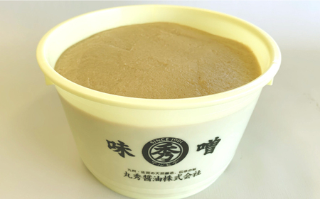 ＜九州ならではのやさしい味わい＞佐賀県産 米みそ（白味噌）2kg 佐賀県/丸秀醤油株式会社 [41AAAK004]
