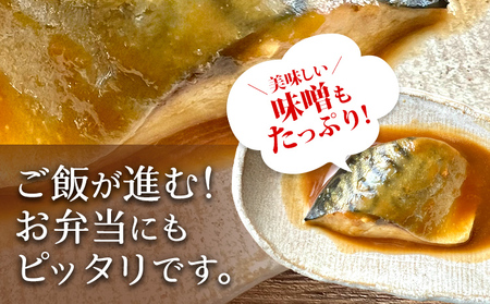 鯖【定期便 4回】骨なし 味噌煮  海産物 魚介 海鮮 惣菜 和食 レンジ  湯銭 調理済 温めるだけ 小分け　個包装24パック 鯖