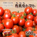 【ふるさと納税】 期間限定 フルーツトマト 寿美令トマト 500g ( 250g パック×2個 ) ミニトマト プチトマト 小分け 旬 野菜 サラダ 新鮮 季節 期間限定 下関 山口