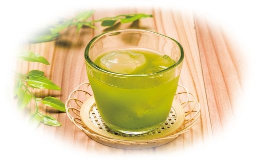 かわいいパッケージの粉末スティック茶