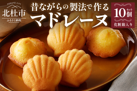 マドレーヌクラッシック　10個入り [h194]