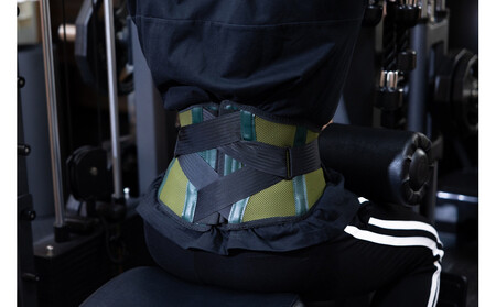 装具のプロが本気で開発した日常生活向上腰ベルト腹圧効果で腰をしっかりガード サイズ調整交換可能APベルト【ラベンダー・Sサイズ】