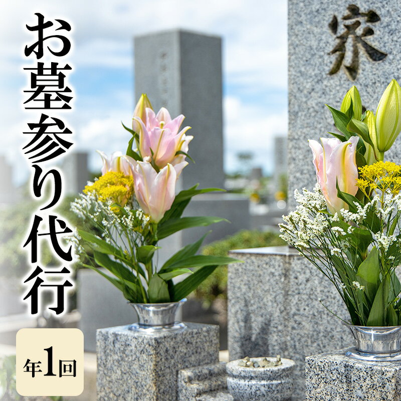 【ふるさと納税】お墓参り 代行 年1回 チケット ギフト券 ギフト 贈答 兵庫 兵庫県 洲本市 淡路島
