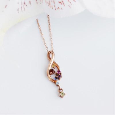 ふるさと納税 山梨県 K10PG アミュレット ディアドロップ ペンダント(1点) |  | 03