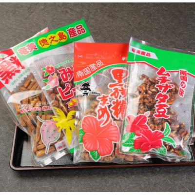 ふるさと納税 天城町 徳之島 天城町 黒糖お菓子 4種セット 4袋(計710g) さとうきび 黒砂糖 かりんとう |  | 02