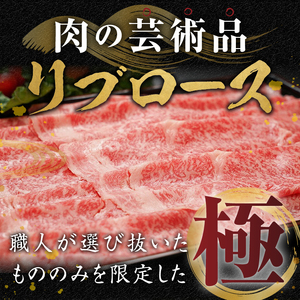 前沢牛極リブロースすき焼き・しゃぶしゃぶ用500g ブランド牛肉[U0072]