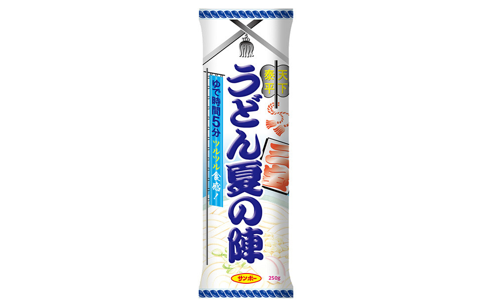 
うどん夏の陣【サンポー サンポー食品 うどん 麺 やわらか つるつる のどごし 早煮】A-C001026
