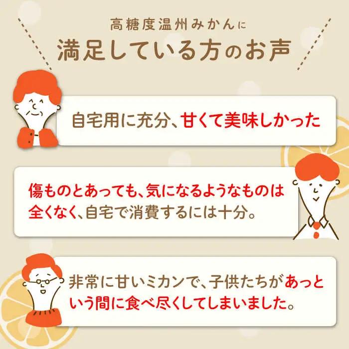 【2026年11月下旬-発送】【高糖度】訳あり 温州みかん 約3kg（傷もの）/ みかん ミカン 蜜柑 果物 フルーツ / 南島原市 / 南島原果物屋[SCV022]