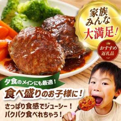 ふるさと納税 気仙沼市 レンジで簡単 ハンバーグ 50個 3kg [20563951] 惣菜 弁当 |  | 01