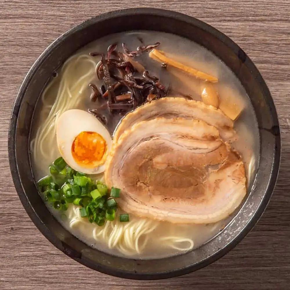 花山のラーメン 3食セット【豚骨ラーメン】(3食入り×1箱) 桂川町/株式会社木村食品[ADCG020]