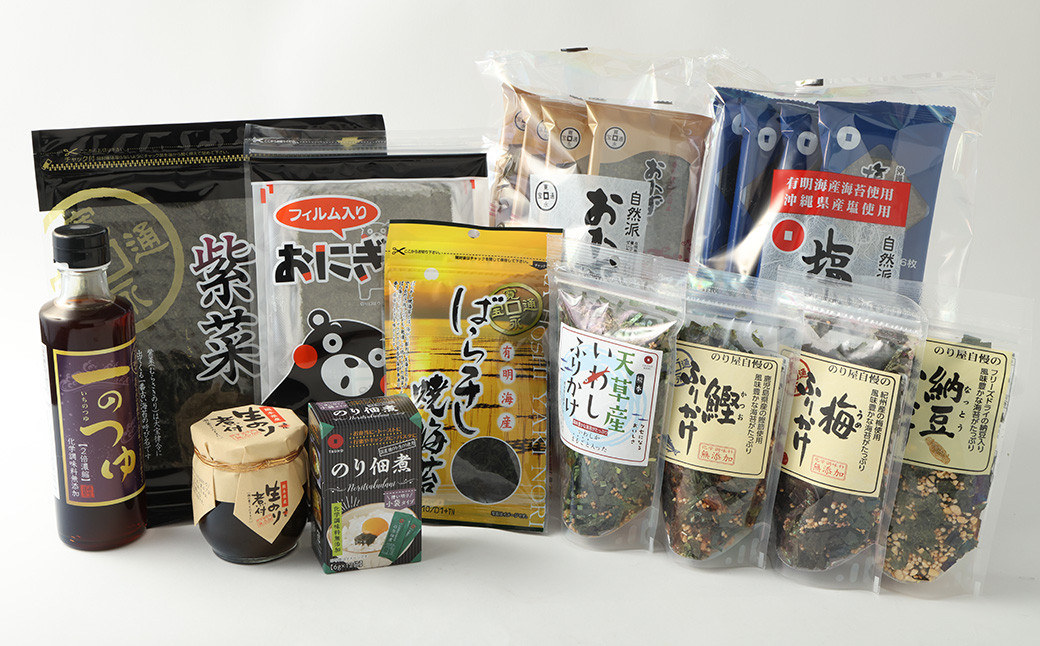 
                  海苔の詰め合わせセットM 12種
                