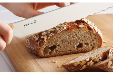 H17-41 ◇貝印 パン切りナイフ pas mal（パマル） WAVECUT 240mm （AB5630）