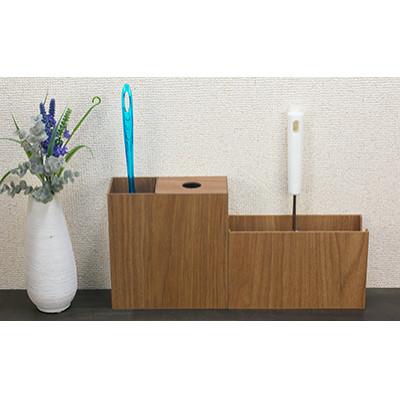 ふるさと納税 和歌山市 バスク ハンディワイパー スタンド ナチュラル 木目調のシックなハンディワイパー収納 |  | 02