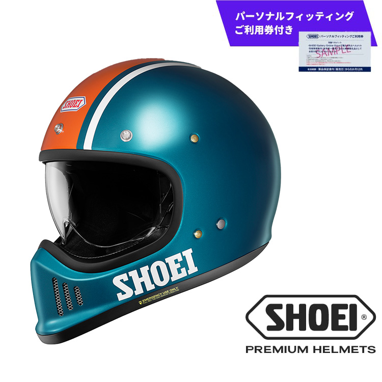 SHOEIヘルメット「EX-ZERO AVENTURE TC-2 (BLUE/ORANGE)」XXLサイズ パーソナルフィッティングご利用券付 バイク フルフェイス ショウエイ バイク用品 ツーリング SHOEI品質 shoei スポーツ メンズ レディース