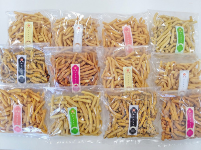 かりんとう 6種類詰め合わせ 150ｇ×12袋 