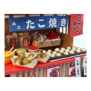 【80-04】昭和屋台キット たこやき屋 ドールハウスキット