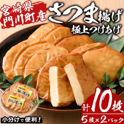 ふるさと納税 門川町 極上つけあげ　5枚×2パック