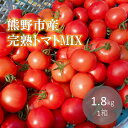 【ふるさと納税】熊野薬草園の トマト MIX（1.8kg） 冬限定 予約 トマト ミニトマト 完熟トマト おすすめとまと 野菜 甘い お楽しみ 熊野市