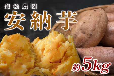 【高知県 大月町産】兼松農園　安納芋　5kg