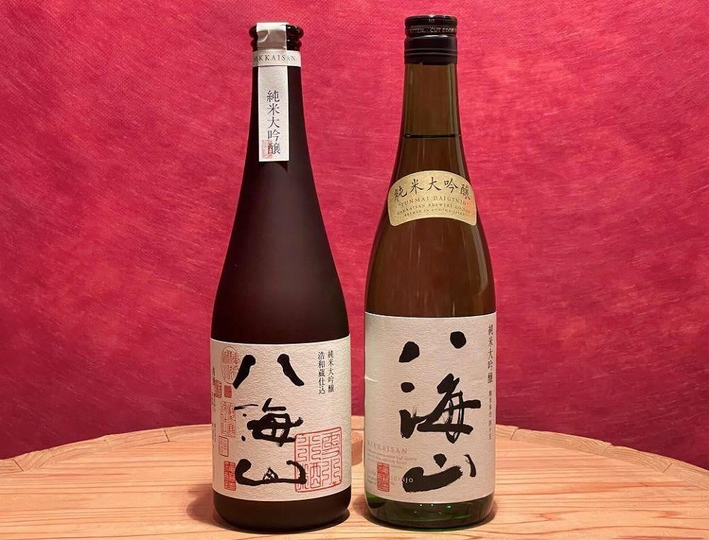 
八海山の純米大吟醸飲み比べ720ml×2本セット
