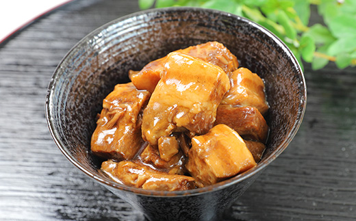 老舗料理店の味【鹿籠豚(かごぶた)の角煮】 元祖黒豚 一福 鹿児島 枕崎産 A3−316【配送不可地域：離島】【1166529】