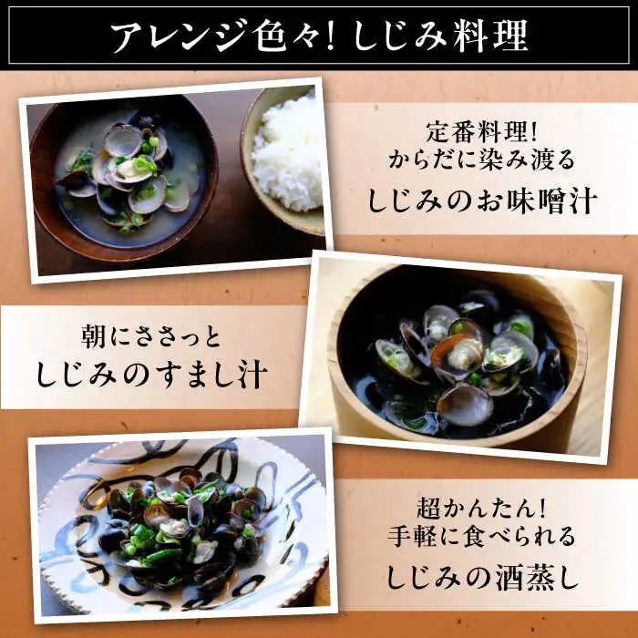 しじみ しじみ 地元でも入手困難なレアサイズ！ 宍道湖産ヤマトシジミ(冷凍砂抜き済み)Lサイズ1kg×5袋(5kg) 島根県松江市/宍道湖漁業協同組合[ALAZ001] しじみ しじみ