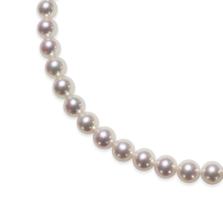 ＜天成真珠＞アコヤ真珠ネックレス　8.5～9.0mm