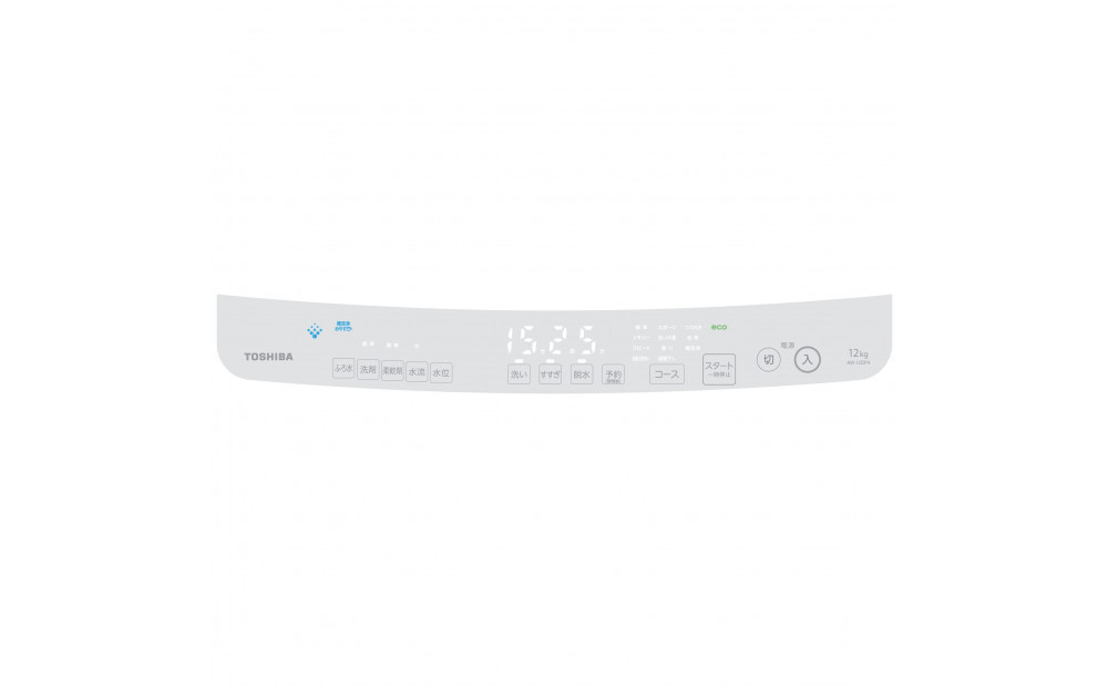 東芝【標準設置費込み】ゆとりの大容量タイプ　12kg洗濯機　AW-12DP4(W)