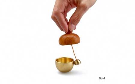【高岡銅器】まどか どんぐりん Gold　空穏KUON　おりん