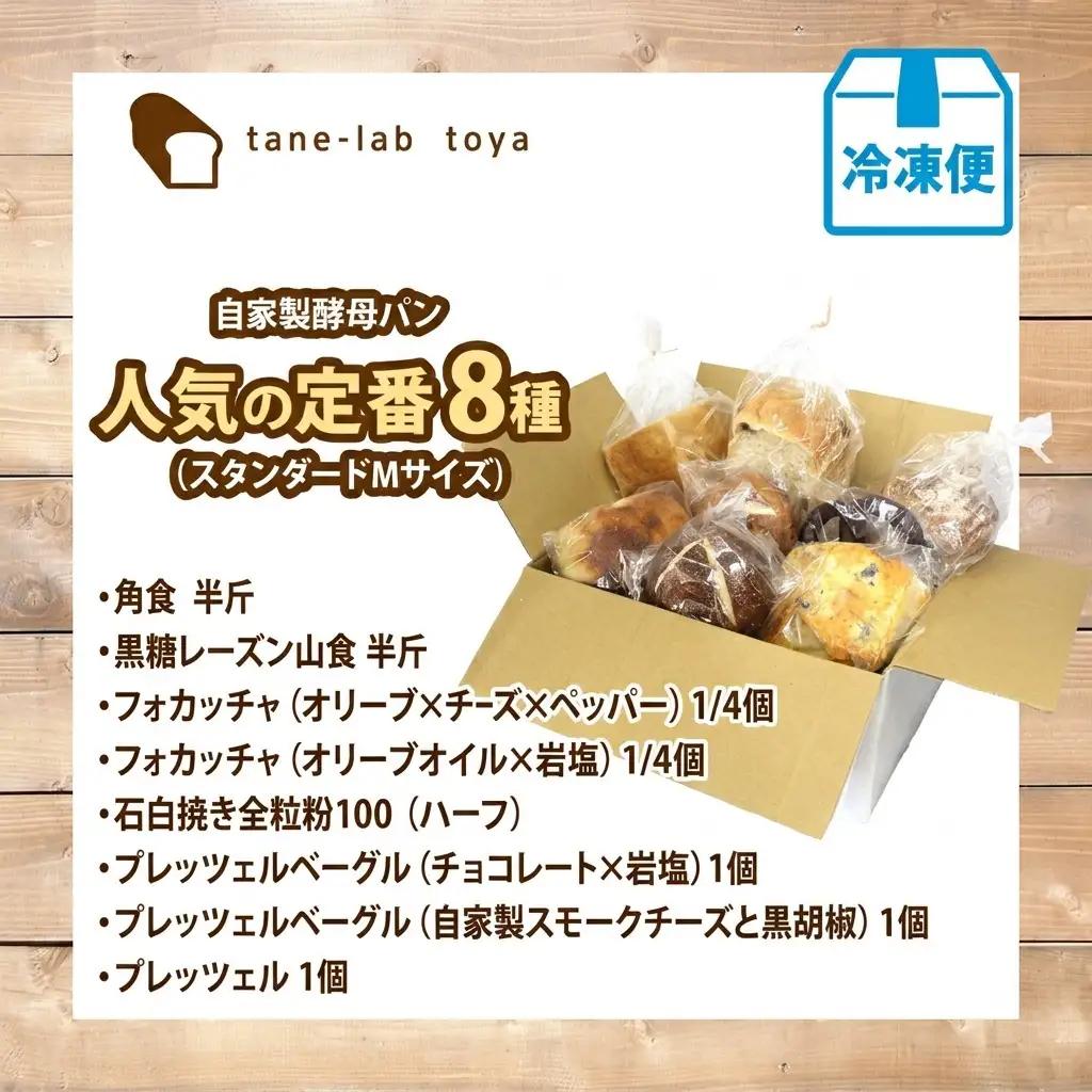 自家製酵母パン 人気の定番セット Mサイズ パン 道産 小麦 自家製 酵母