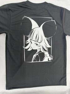 ハム・チュンチュンTシャツ【グレー・Ｌサイズ】
