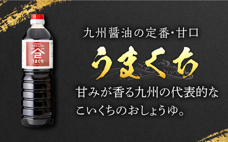 【6回定期便】なるせみそ・しょうゆ うまくち醤油 1L×2本 /角味噌醤油 [UAX033] 醤油