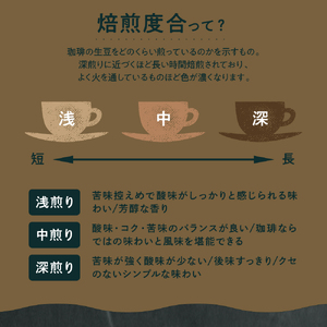 自宅で楽しめる セレクト 6種 自家焙煎 コーヒー 6袋 ( 1袋 30g ) 【粉タイプ】 自家焙煎珈琲 カフェグート
