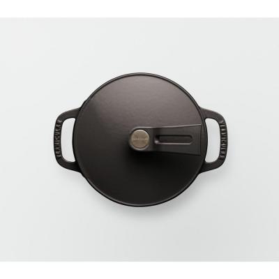 ふるさと納税 名古屋市 オーブンポット2 MINI 14cm【ヘーゼルナッツブラウン】(セルフスタンディングリッド) |  | 01