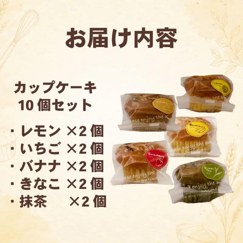 カップケーキ アソート 5種類 10個セット 八幡 京都